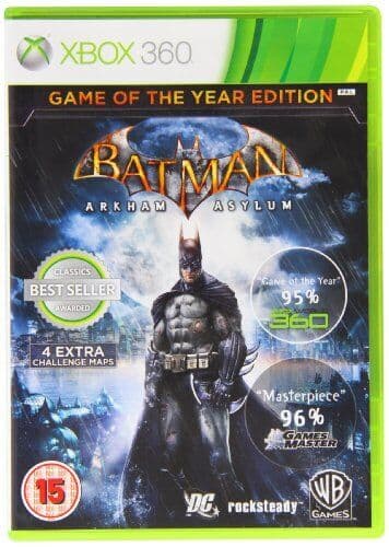 Batman Arkham Asylum - Game Of The Year Edition - Classic (XBOX … - Game 52VG Pre-Owned