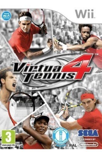 Virtua Tennis 4 (Nintendo Wii)) - Game 3UVG Pre-Owned
