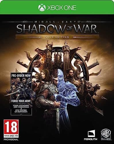 Middle-Earth Shadow of War Gold Edition (Xbox One) - Game G1VG Fast Pre-Owned