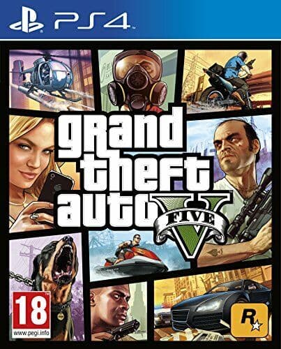 Grand Theft Auto V (Playstation 4 PS4) - Game OOVG Pre-Owned