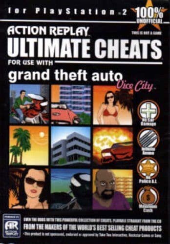 Datel Grand Theft Auto: Vice City Cheat Disc (Playstation 2 PS2) - Game ...