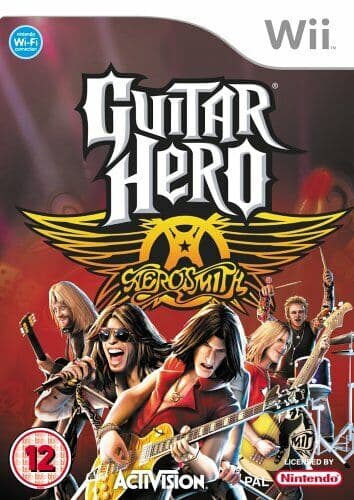 Guitar Hero: Aerosmith - Game Only (Nintendo Wii) - Game 8WVG Pre-Owned