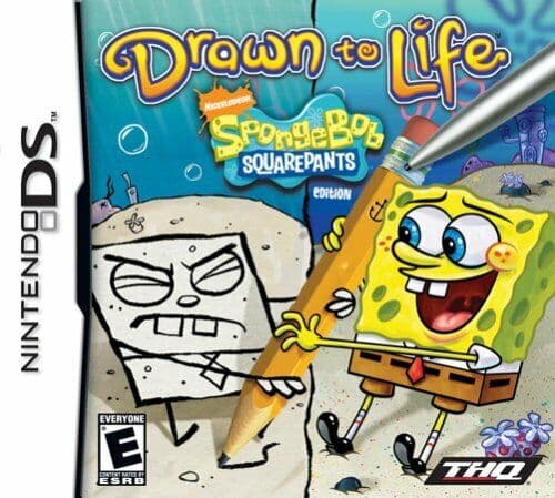 Nintendo Ds - Drawn to Life: Spongebob Squarepants Edit / Game - Game 06VG The Pre-Owned