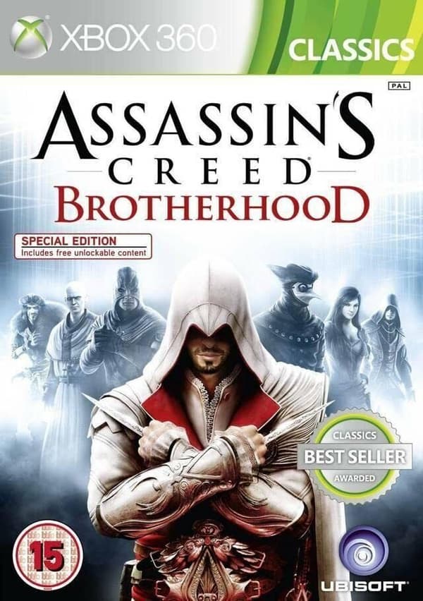 Assassins Creed: Brotherhood (Greatest Hits) (Xbox One Compatibl… - Game V9VG Pre-Owned
