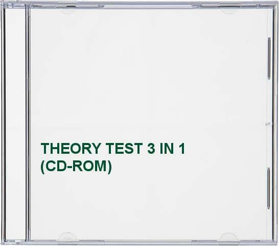 THEORY TEST 3 IN 1 (CD-ROM) - Game 33VG Pre-Owned