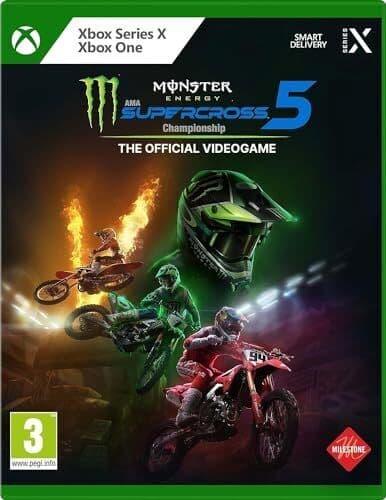 Monster Energy Supercross - The Official Videogame 5 (Xbox Serie… - Game 94VG Pre-Owned