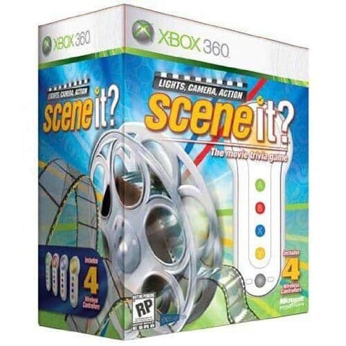 Scene It? Lights, Camera, Action (Xbox 360) - Game 4SAG Pre-Owned