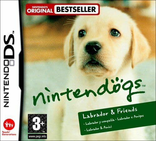 Nintendogs - Nintendogs Labrador Retriever & Friends (Nintendo DS) - Game 10VG Pre-Owned