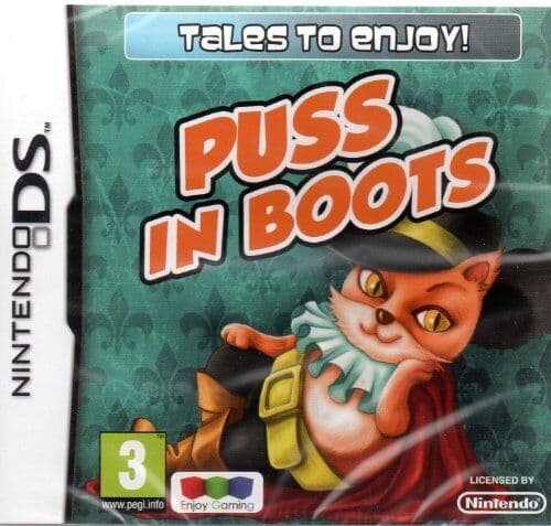 Puss In Boots - Tales To Enjoy - Nintendo DS - Game 8MVG Pre-Owned