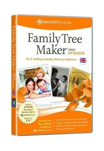 Family Tree Maker 2012 upgrade - Game 68VG Pre-Owned