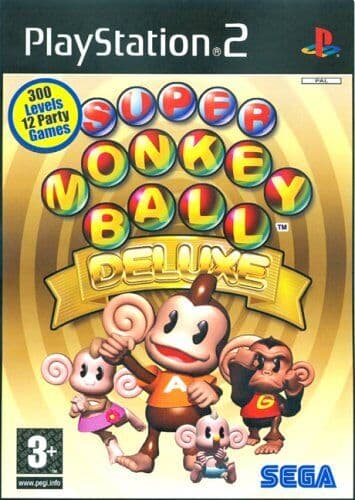 Super Monkey Ball Deluxe (Playstation 2 PS2) - Game M6VG Pre-Owned