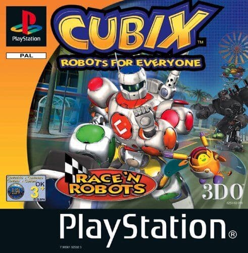 Cubix : Robots For Everyone - Race ‘N’ Robots - Game 0ZVG Pre-Owned