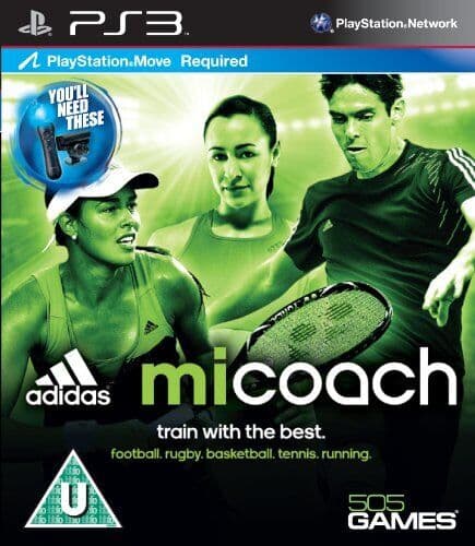 Adidas MI Coach - Move Required (Playstation 3 PS3) - Game XCVG Pre-Owned