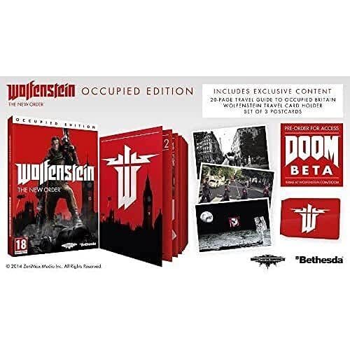 Wolfenstein The New Order Occupied Edition XBOX One Game - Game RMVG Pre-Owned