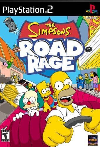 Simpsons Road Rage (Playstation 2 PS2) - Game VZVG Pre-Owned