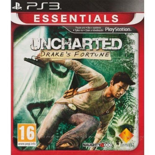 Uncharted: Drake’s Fortune: PlayStation 3 Essentials (PS3) - Game E4VG Pre-Owned