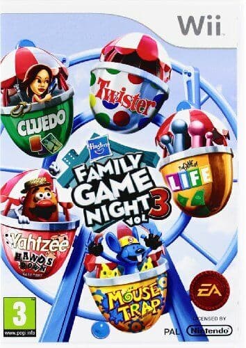 Hasbro Family Game Night 3 (Nintendo Wii) - Game KIVG Pre-Owned