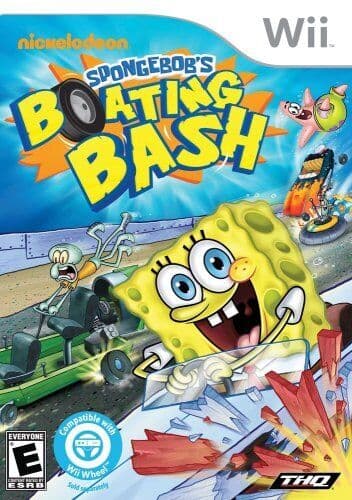 Wii - Spongebob Boating Bash (Nintendo Wii) - Game XMVG Pre-Owned