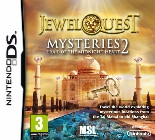 Jewel Quest Mysteries 2: Trail of the Midnight Heart (Nintendo DS) - Game QKVG Pre-Owned
