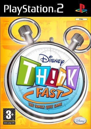 Disney Think Fast (Playstation 2 PS2) - Game 1UVG Pre-Owned