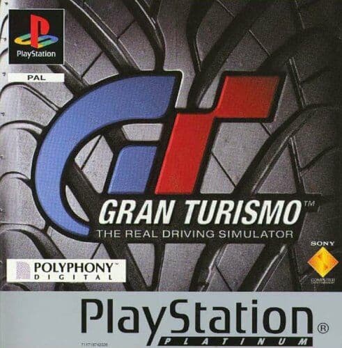 Sony Playstation - Gran Turismo - Platinum Edition - Game 48VG Fast Pre-Owned