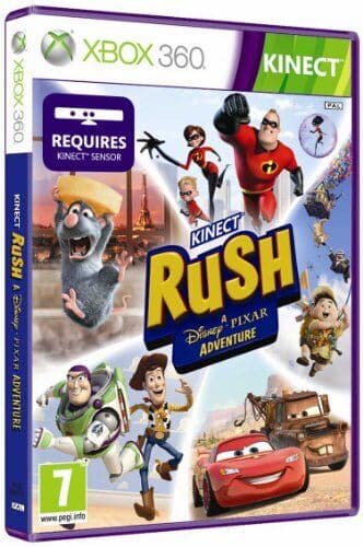Kinect Rush: A Disney Pixar Adventure (Xbox 360) - Game ESVG Fast Pre-Owned