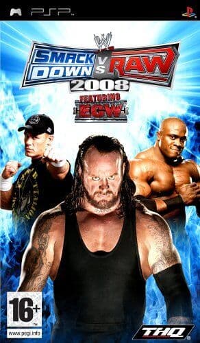 SmackDown Vs Raw 2008 (PSP) - Game AQVG Pre-Owned