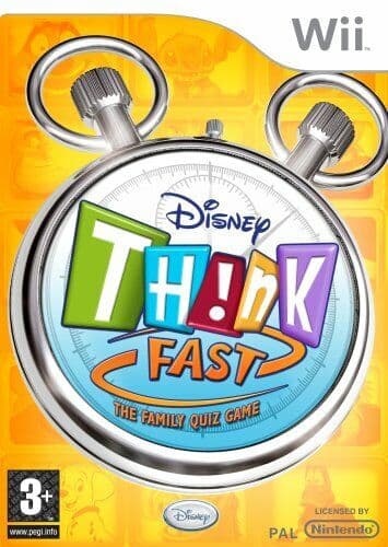 Disney Th!nk Fast (Nintendo Wii) - Game M8VG Pre-Owned