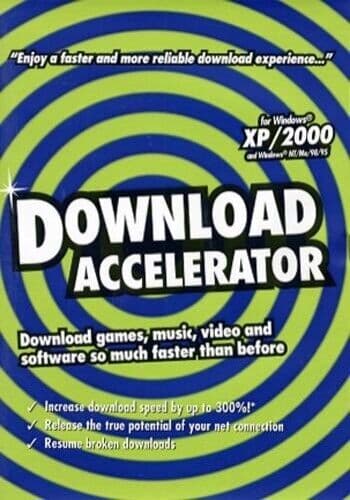 Download Accelerator PC-CD Windows XP/PRO /2000 ,NT/ME98/95 - Game 10VG The Pre-Owned
