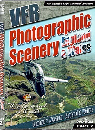 VFR Photographic Scenery Part 2 DVD Central & Western England & … - Game C3VG Pre-Owned