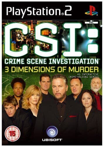 CSI: 3 Dimensions Of Murder (Playstation 2 PS2) - Game GYVG Pre-Owned