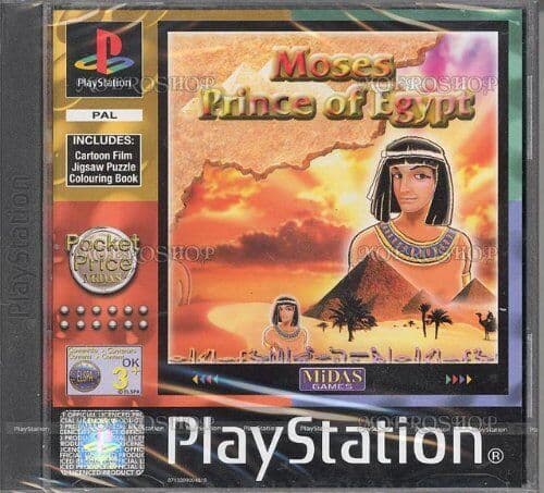 Moses Prince of Egypt (PS) - Game VKVG Pre-Owned