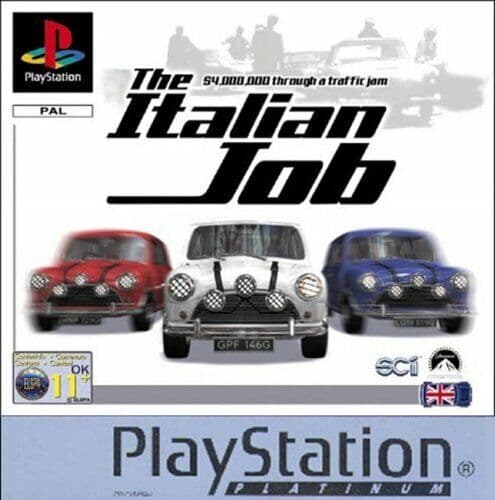 The Italian Job (PsOne) - Game 8LVG Pre-Owned