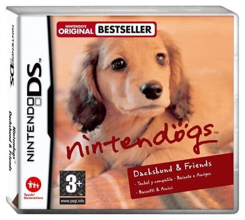 Nintendogs - Nintendogs Miniature Dachshund & Friends (Nintendo DS) - Game 3KVG Pre-Owned