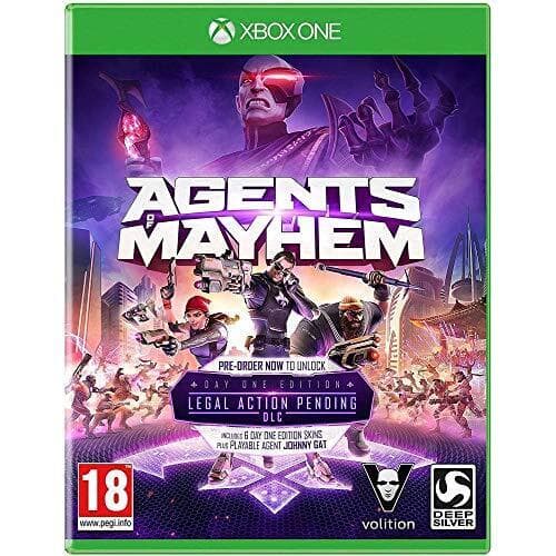 Xbox One Agents of Mayhem Retail Edition incl. Legal Action Pend… - Game FTVG Pre-Owned