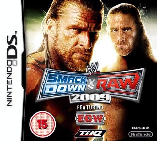 WWE Smackdown vs. Raw 2009 (Nintendo DS) - Game M6VG Pre-Owned
