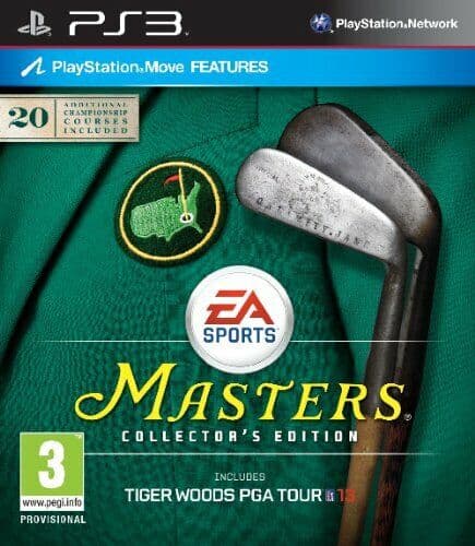 Tiger Woods PGA Tour 13: Masters Collector’s Edition (Playstation 3 PS3) - Game DQVG The Pre-Owned