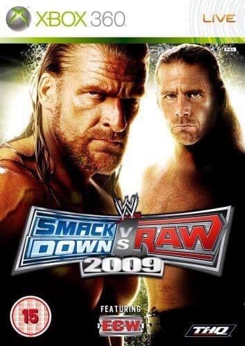 WWE Smackdown vs. Raw 2009 (Xbox 360) - Game 1IVG Pre-Owned