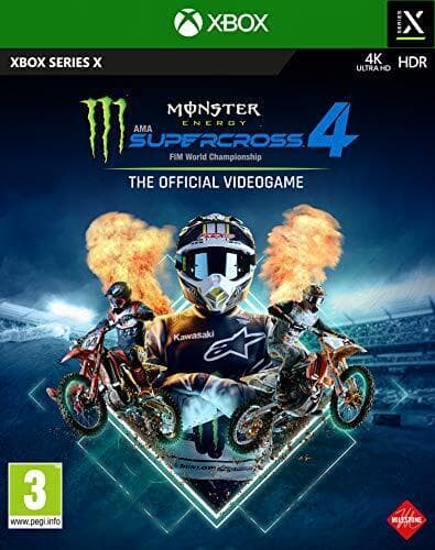 Monster Energy Supercross - The Official Videogame 4 (Xbox Serie… - Game ZLVG Pre-Owned