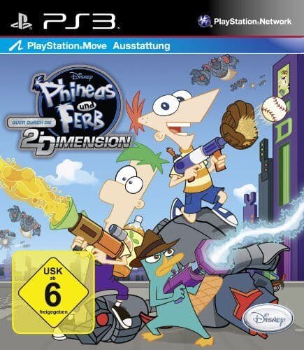 Phineas & Ferb - Quer durch die 2. Dimension - Game A6VG Pre-Owned