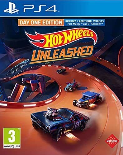 Hot Wheels Unleashed - Day One Edition (Playstation 4 PS4) - Game TXVG Pre-Owned