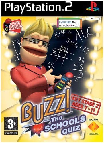 Buzz! The Schools Quiz - Solus (Playstation 2 PS2) - Game YQVG Pre-Owned