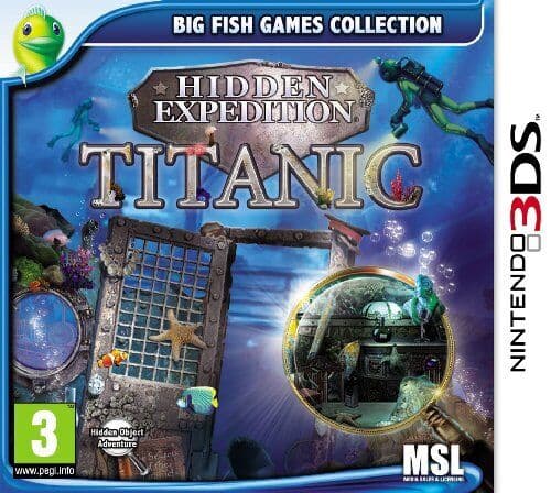 Hidden Expedition - Titanic (Nintendo 3DS) - Game EQVG Pre-Owned