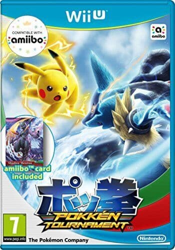 Pokken Tournament with Shadow Mewtwo amiibo card (Nintendo Wii U) - Game 5WVG Pre-Owned