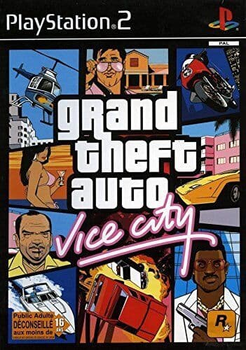 GTA : Vice City - platinum [Playstation 2] - Game 0AVG Pre-Owned
