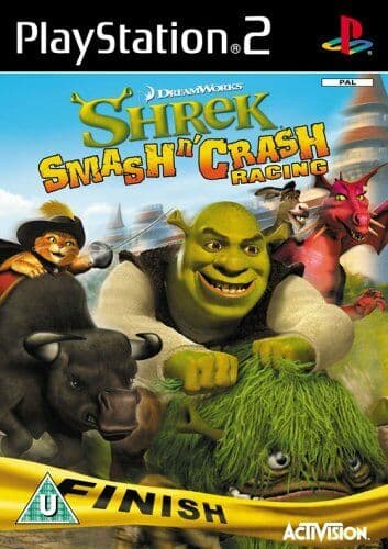 Shrek Smash ‘N’ Crash (Playstation 2 PS2) - Game W2VG Pre-Owned