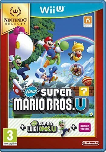 New Super Mario Bros. U Plus New Super Luigi U Select (Nintendo … - Game NIVG Pre-Owned