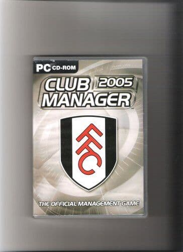 fulham club manager 2005 - Game 6YVG Pre-Owned