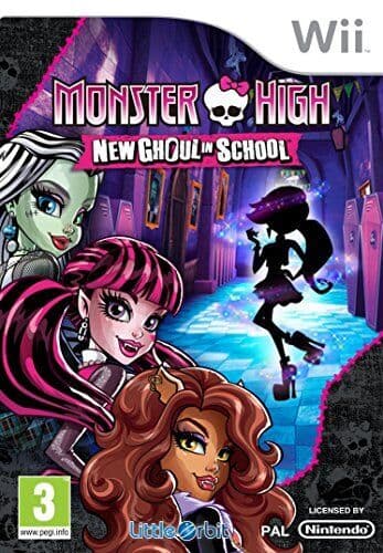 Monster High: New Ghoul in School (Nintendo Wii) - Game 3AVG Fast Pre-Owned