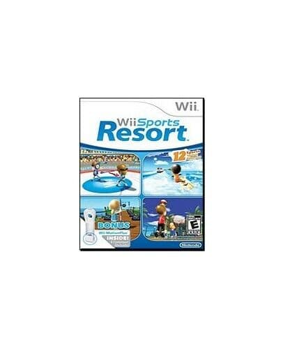 Wii - Wii Sports Resort (Nintendo Wii) with Wii MotionPlus Accessory - Game 14VG The Pre-Owned